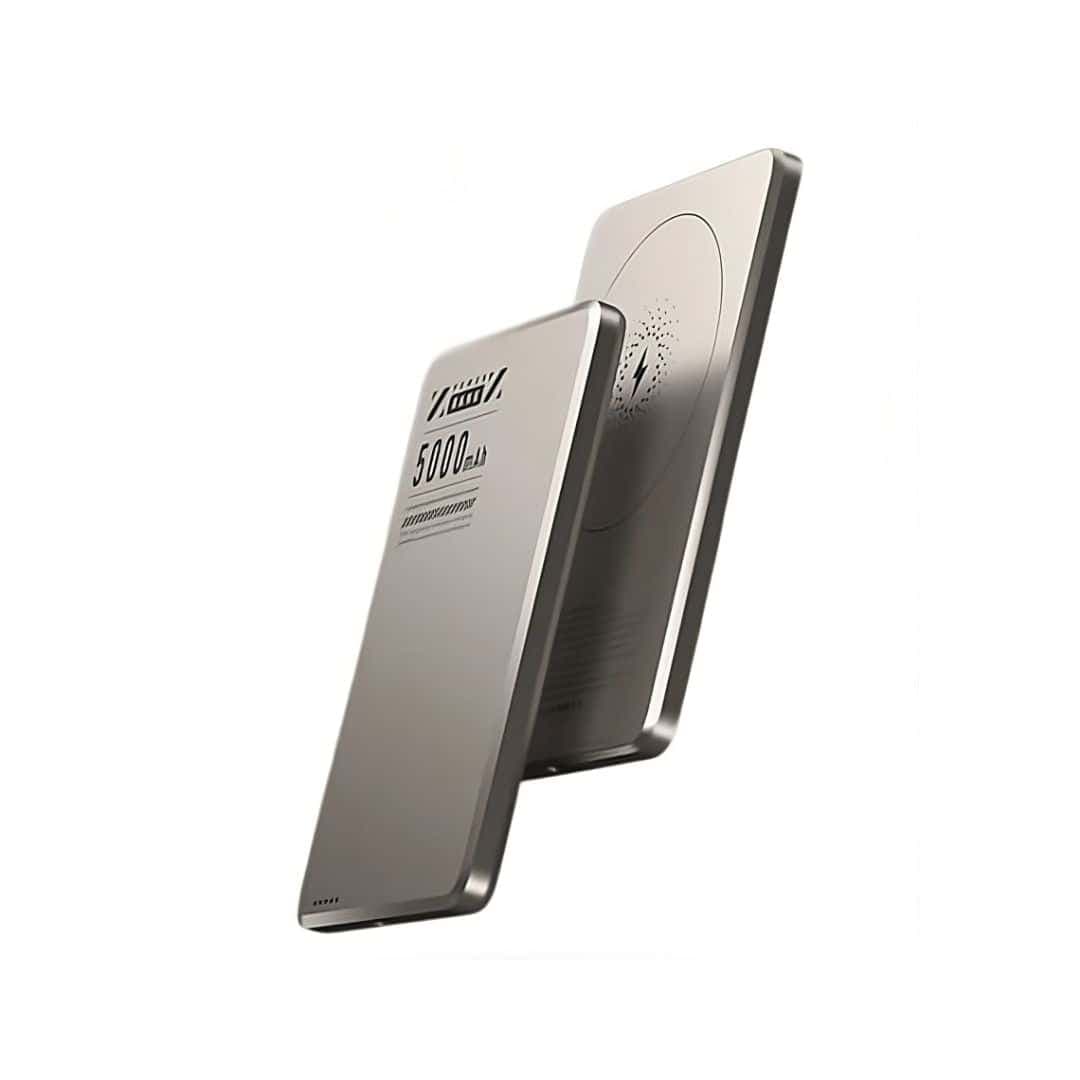SlimWin powerbank mágneses illesztése a telefon hátulján
