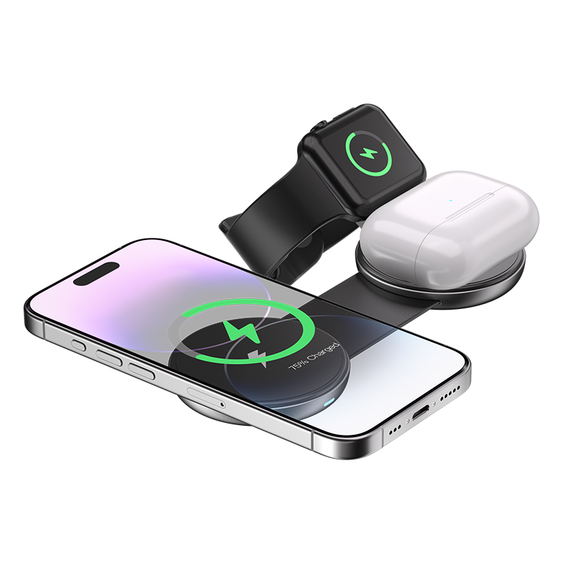 SlimWin Mini 3 az 1-ben vezeték nélküli töltő | SlimWin