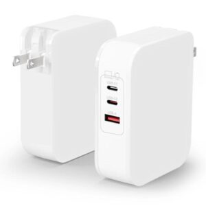 SlimWin 160W GaN Ultra Gyors Laptop Töltő -  3 Portos Type-C1: PD 140W, Type-C2: PD 20W, USB-A: 20W